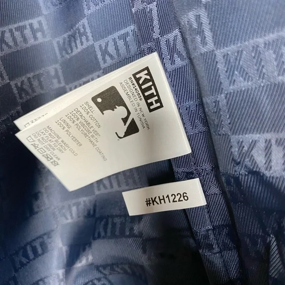 Kith MLB New York Yankees Denim Jacket and Vest Size XS - Picture 8 of 9